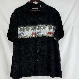 Batik Bay Car Palm Tree Hawaiian Shirt XXL